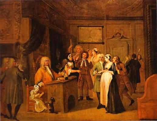 William Hogarth The Denunciation