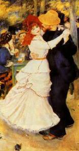 Le Bal A Bougival - Pierre Auguste Renoir