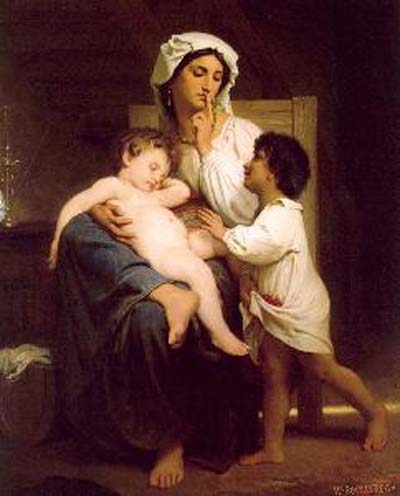 Adolphe-William Bouguereau Sommeil