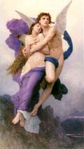 Adolphe-William Bouguereau The Abduction of Psyche