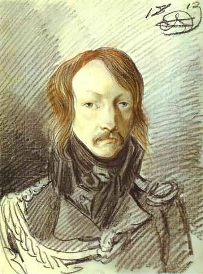 Alexander Orlowski Portrait of A P Lanskoy