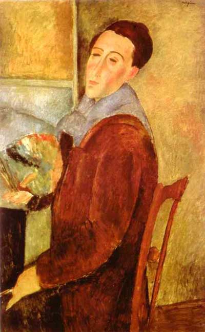Amedeo Modigliani Self Portrait