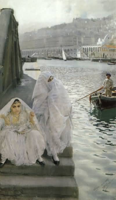 Anders Zorn I Algers hamn