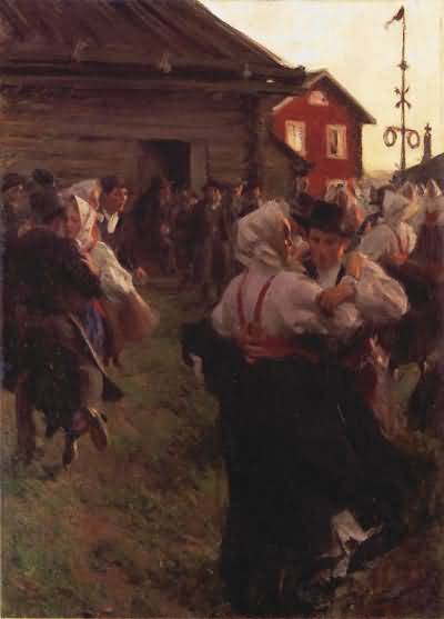 Anders Zorn Midsummer dance