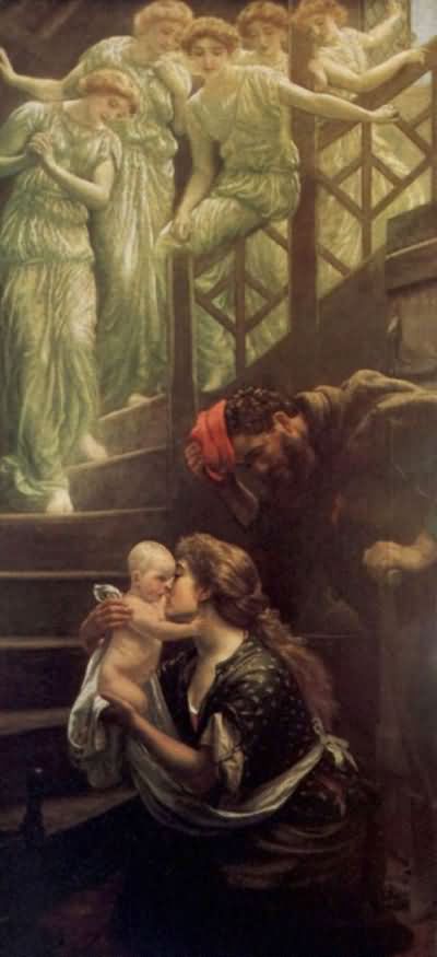 Arthur Hughes The Heavenly Stair