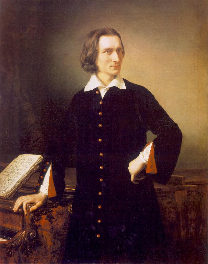 BARABAS Miklos Portrait of Franz Liszt