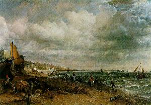Chain Pier, Brighton - John Constable