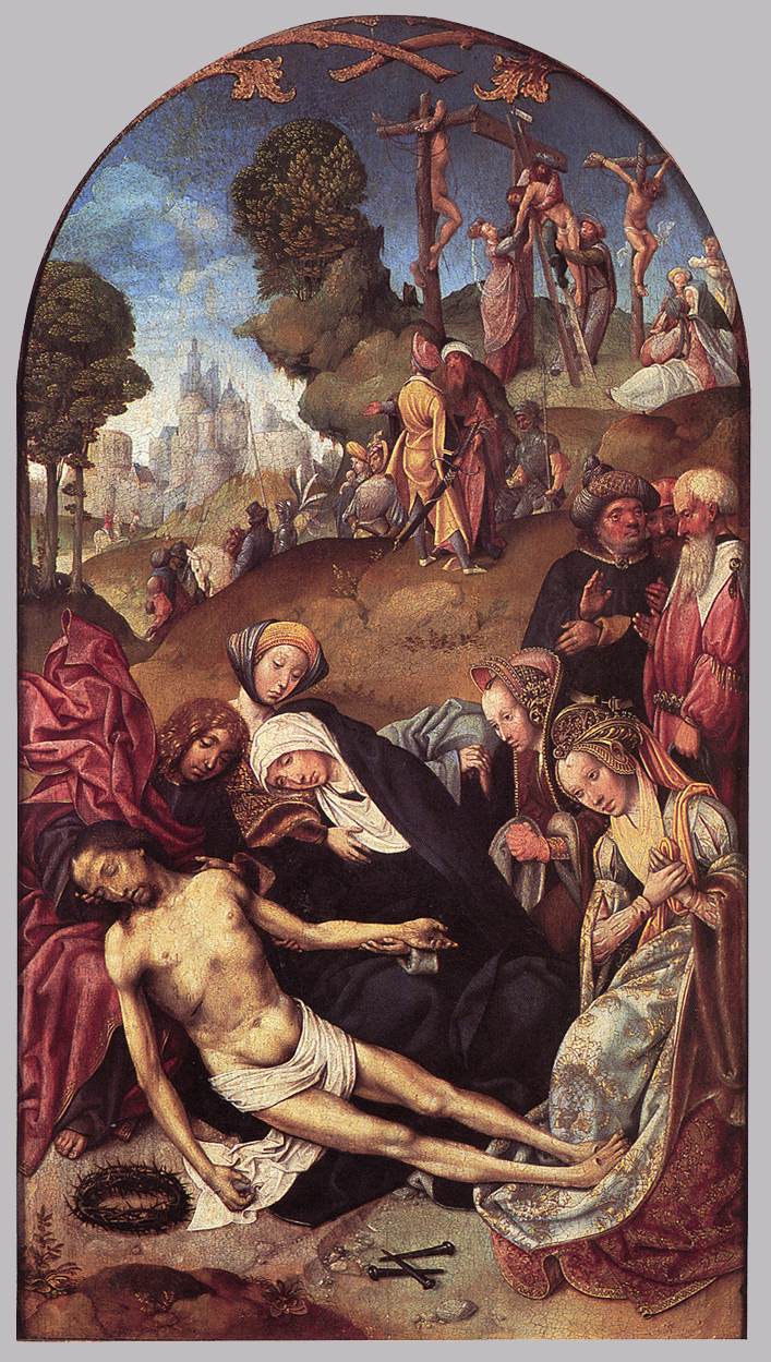 ENGELBRECHTSZ Cornelis The Lamentation