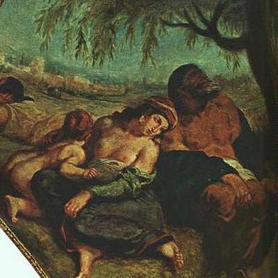 Eugene Delacroix The Babylonian Captivity