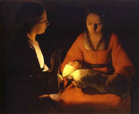 Georges de La Tour The Newborn