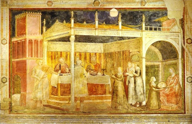 Giotto The Feast of Herod