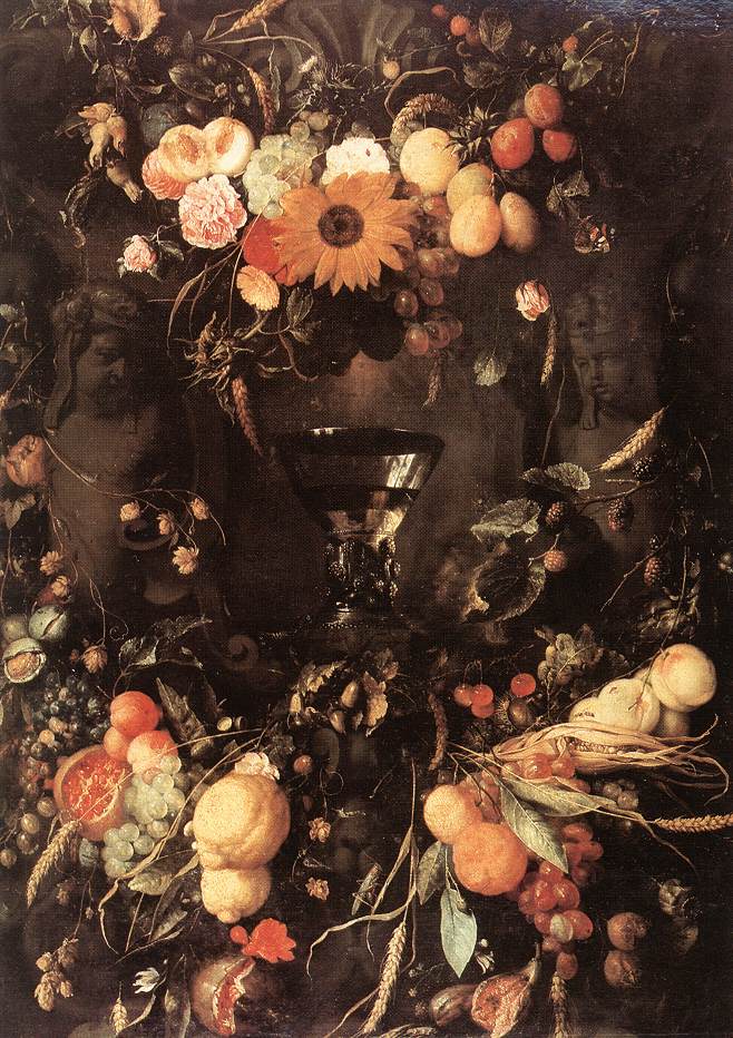 HEEM Jan Davidsz de Fruit and Flower Still life