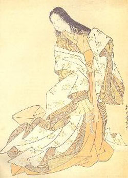 Harunobu The Poetess Ono No Komachi