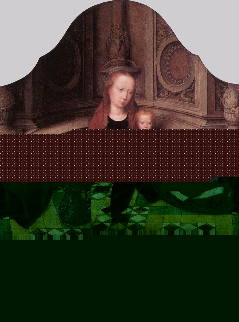 ISENBRANT Adriaen Virgin and Child Enthroned