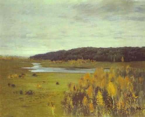 Isaac Levitan Valley of a River