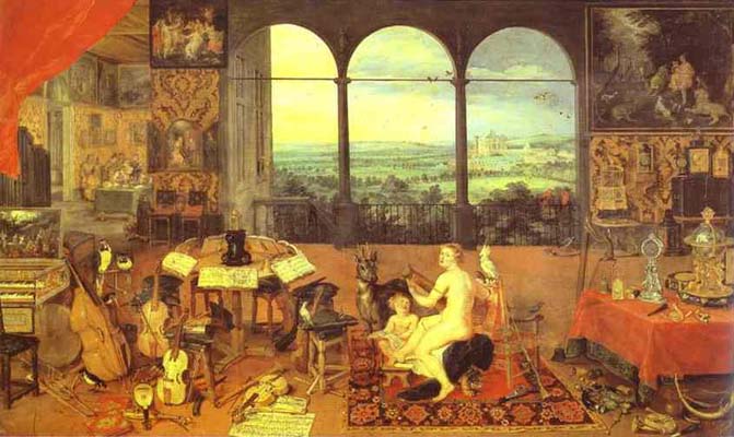 Jan Brueghel the Elder Allegory of Hearing