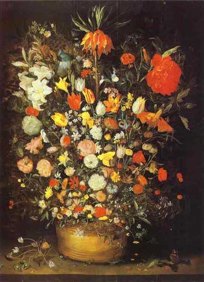 Jan Brueghel the Elder Vase with Flowers