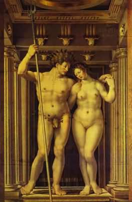 Jan Gossaert Neptune and Amphitrite