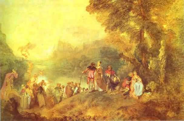 Jean Antoine Watteau Pilgrimage to Cythera
