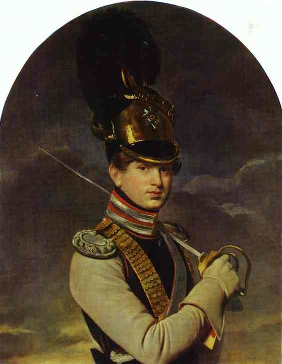 Kiprensky Orest ortrait of the Prince N P Trubetzkoy