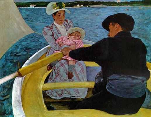 Mary Cassatt The Boating Party