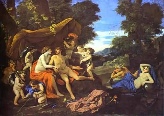 Nicolas Poussin Mars and Venus