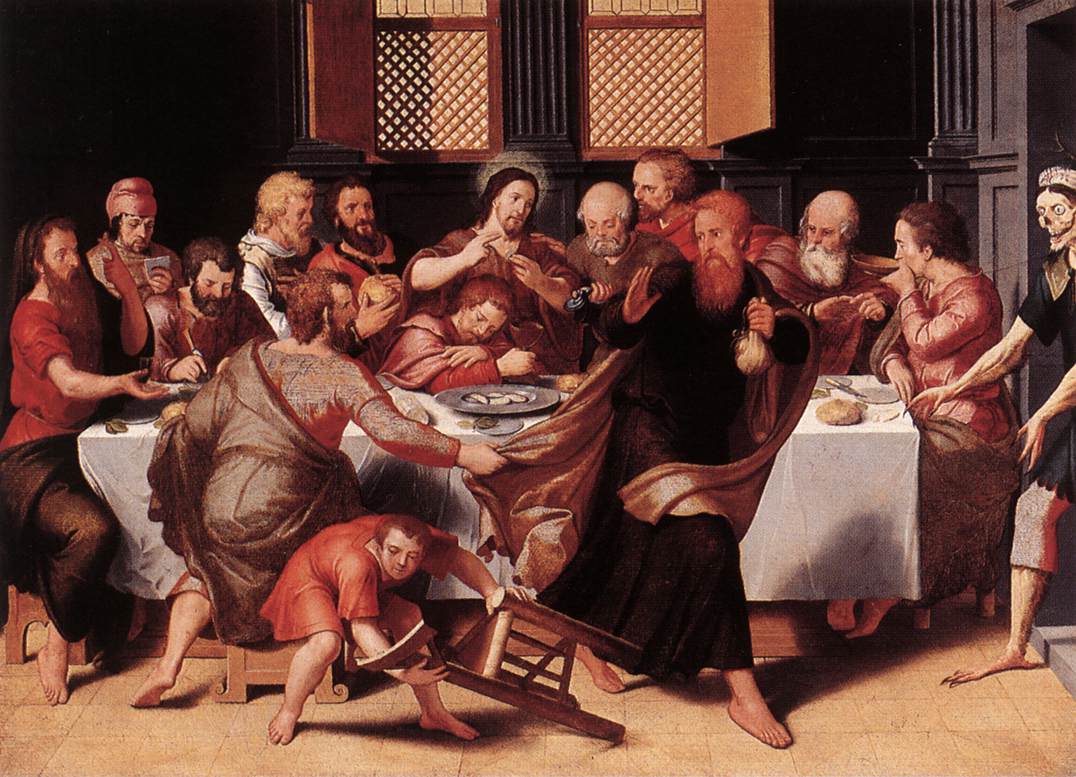 POURBUS Pieter Last Supper