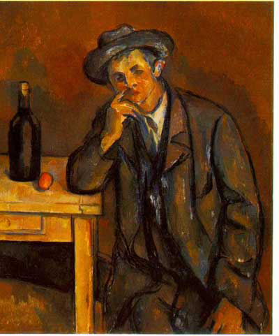 Paul Cezanne The Drinker