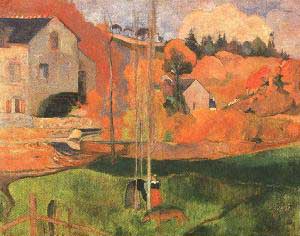 Paul Gauguin Le Moulin David