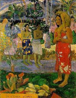 Paul Gauguin We Hail Thee Mary
