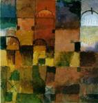 Red and White Domes - Paul Klee