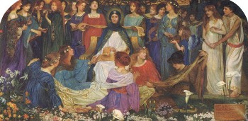 Shaw John Liston Byam The Blessed Damozel