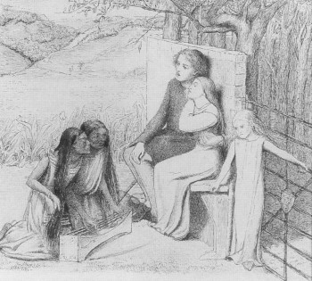 Siddal Elizabeth Eleanor Lovers Listening to Music