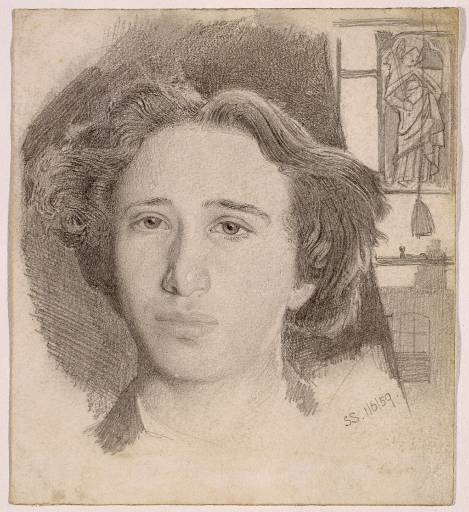 Simeon Solomon Self Portrait