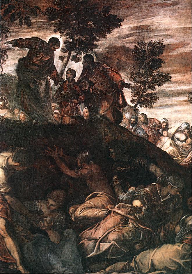 TINTORETTO The Miracle of the Loaves and Fishes