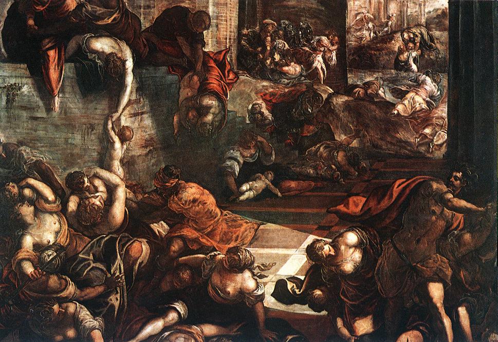 TINTORETTO The Slaughter of the Innocents