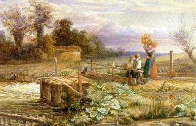 Walter Goodall The Gleaners