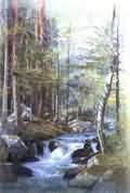 William Stanley Haseltine Torrent in Wood Behind Mill Dam Vahrn near Brizen