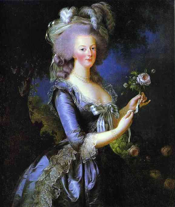 Louise Elisabeth Vigee Lebrun Portrait of Marie Antoinette