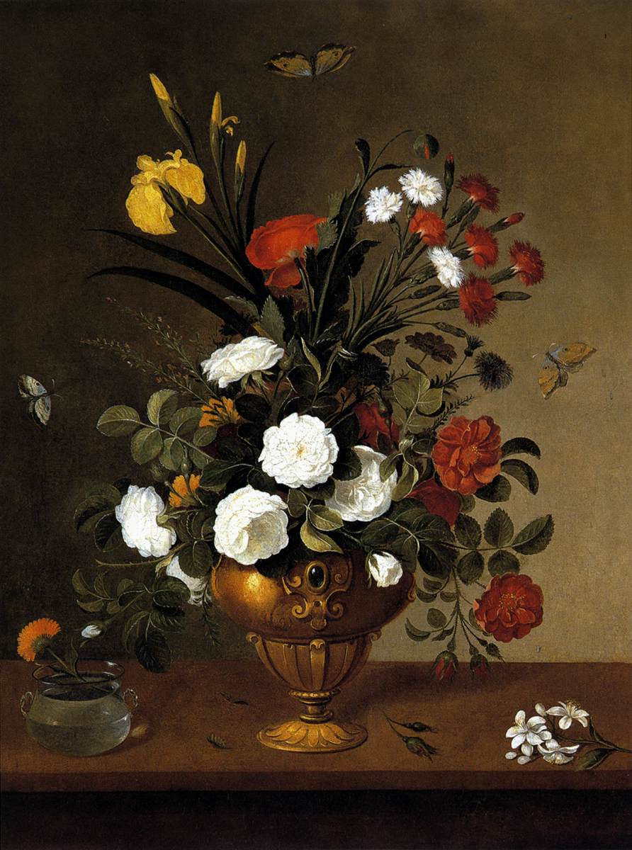 CAMPROBIN Pedro de Vase of Flowers-1