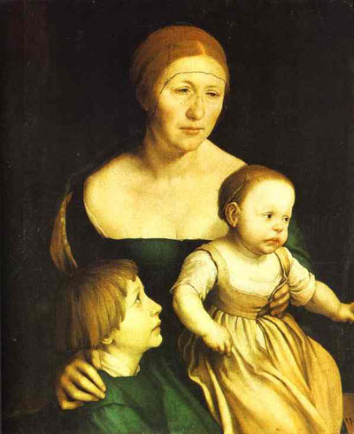 Hans Holbein the Younger The Artist s Family