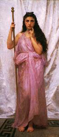 Adolphe-William Bouguereau Young Priestess