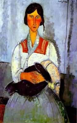 Amedeo Modigliani Gypsy Woman