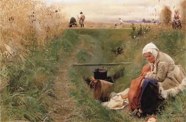 Anders Zorn Our daily bread