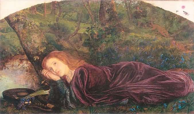 Arthur Hughes The Rift within the Lute