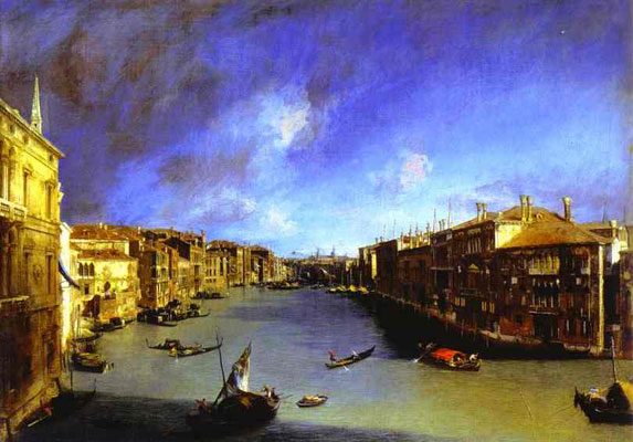 Canaletto Grand Canal Viewed from Palazzo Balbi