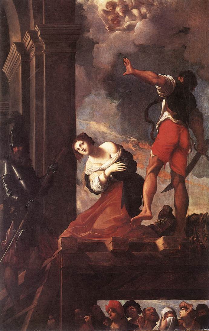 Carracci Lodovico The Martyrdom of St Margaret