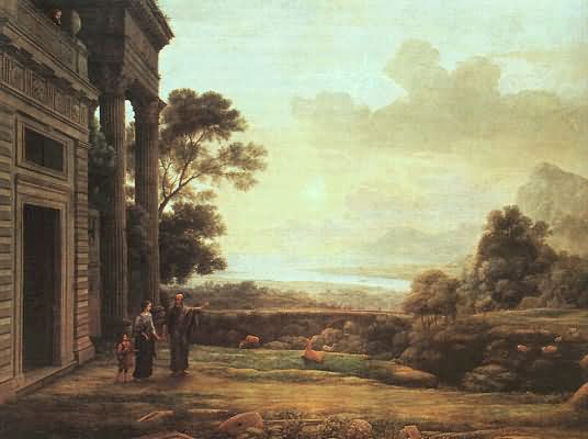 Claude Lorrain The Departure of Hagar & Ishmael