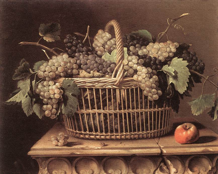DUPUYS Pierre Basket of Grapes