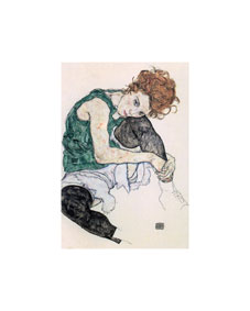 Egon Schiele The Artist s wife